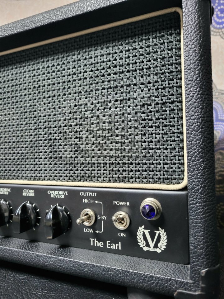 Victory V50 The Earl 50/15w Handwired Guitar Head