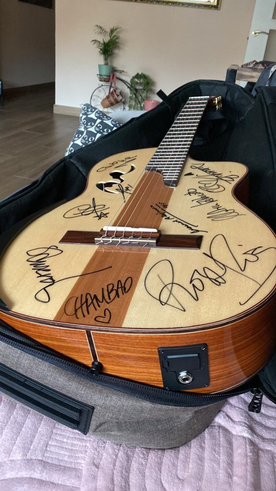 Manuel Rodriguez Electroacústica Café Cortado Cutaway