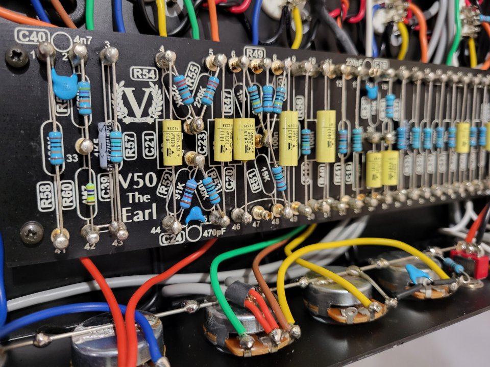 Victory V50 The Earl 50/15w Handwired Guitar Head