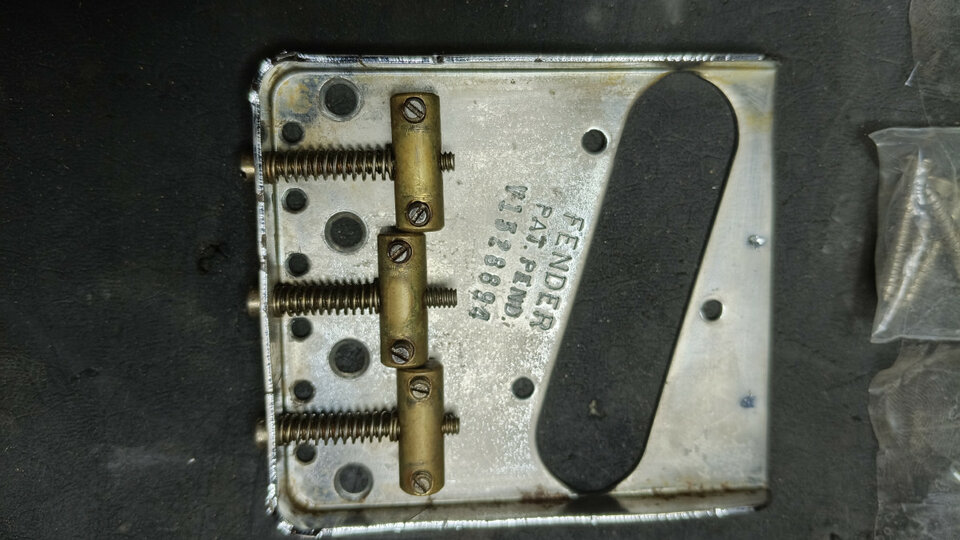 Puente + cenicero. Fender telecaster Av 50s usa