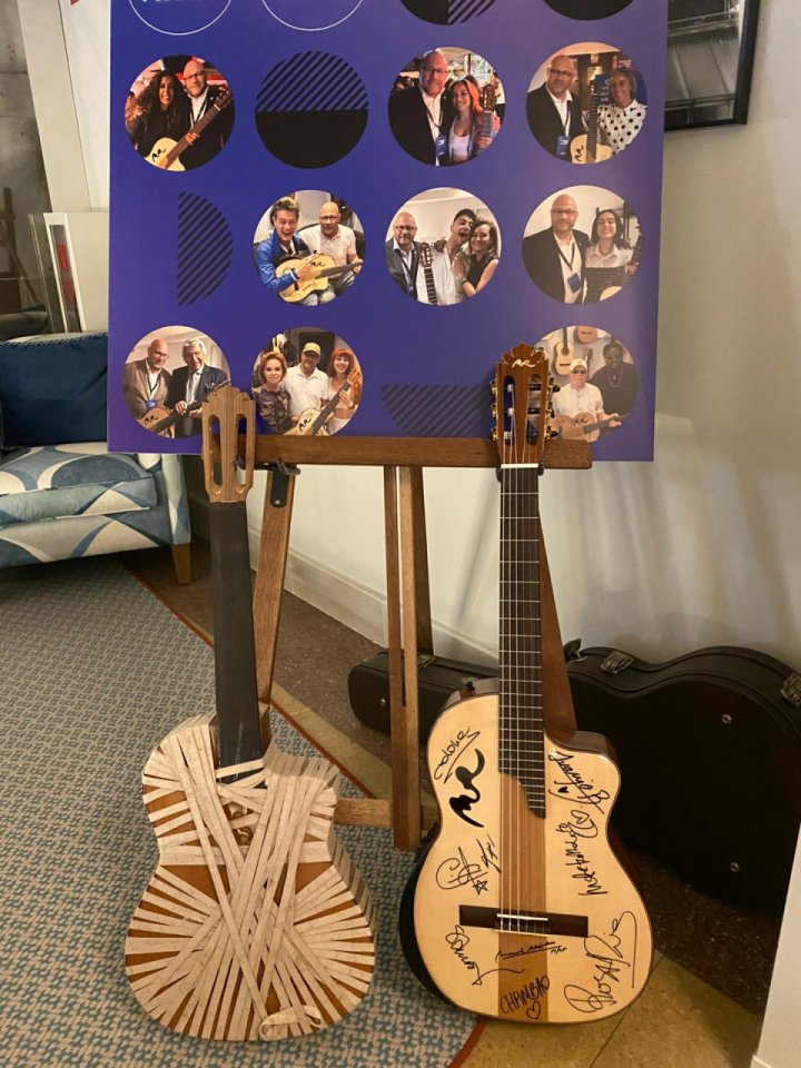 Manuel Rodriguez Electroacústica Café Cortado Cutaway