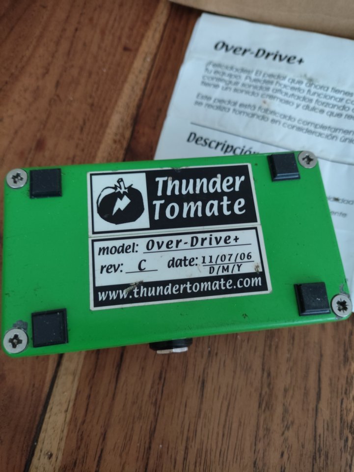 Thundertomate overdrive+