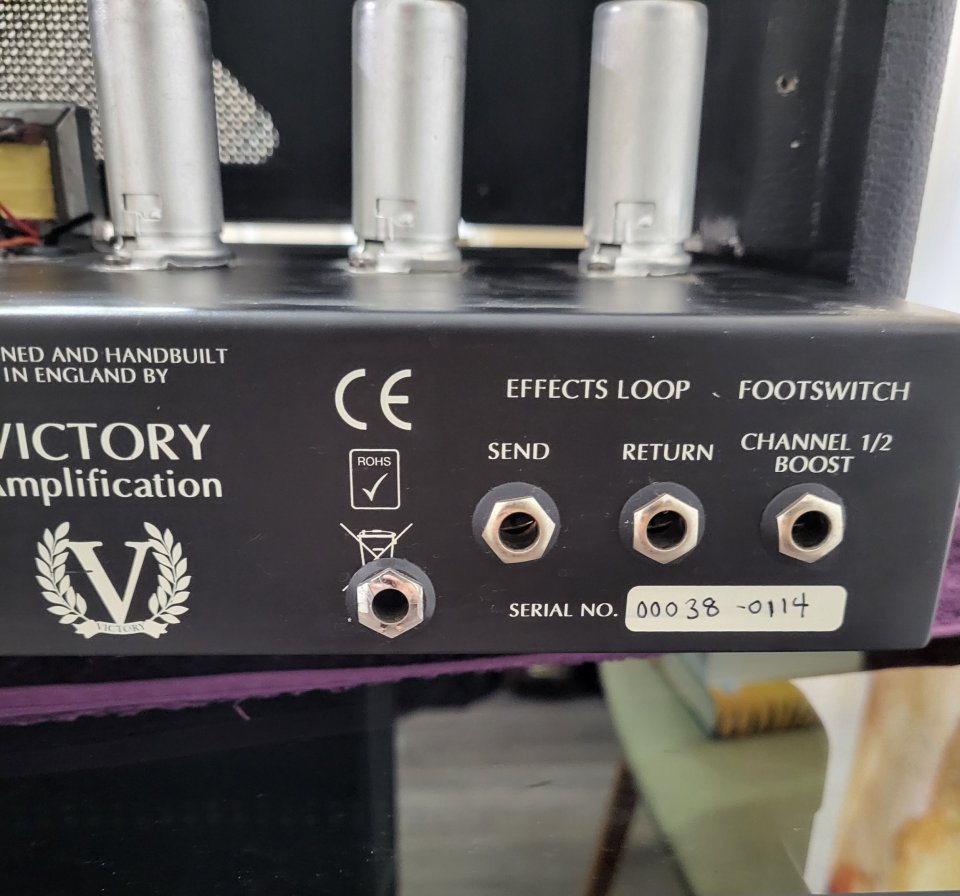 Victory V50 The Earl 50/15w Handwired Guitar Head