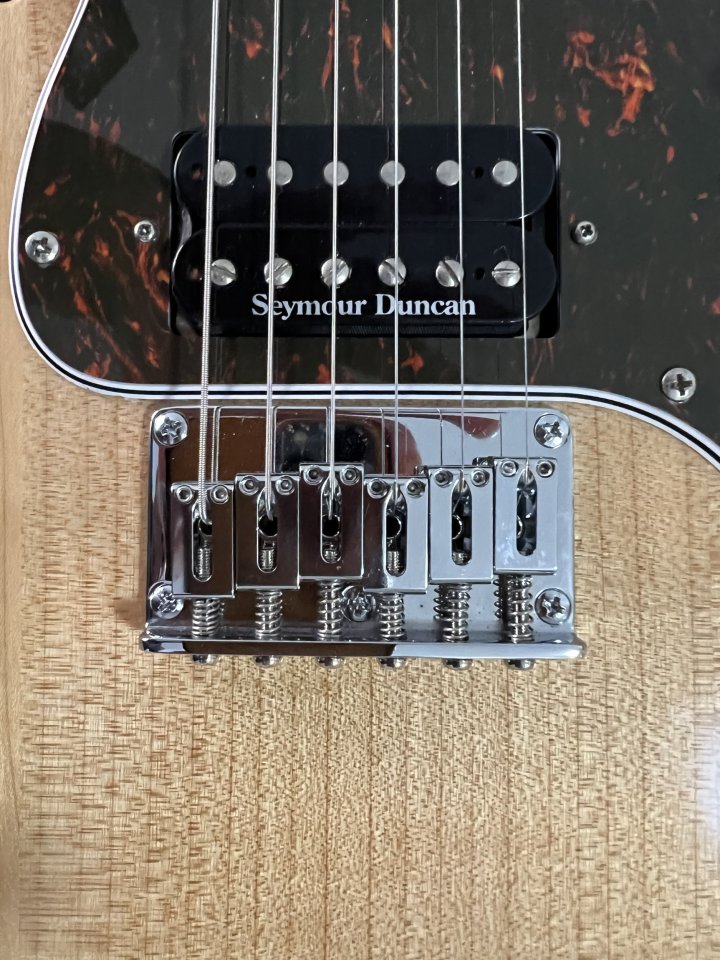 Squier CV Thinline con pastillas Seymour Duncan