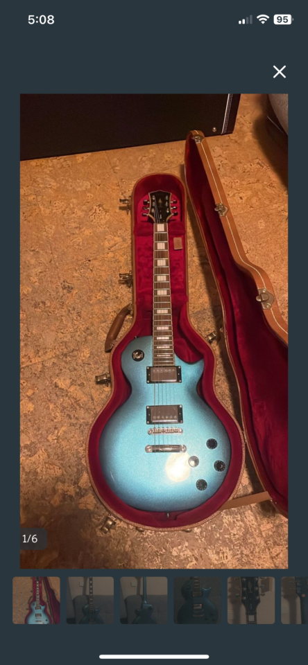 Guitarra Gould Spectre modelo Les Paul