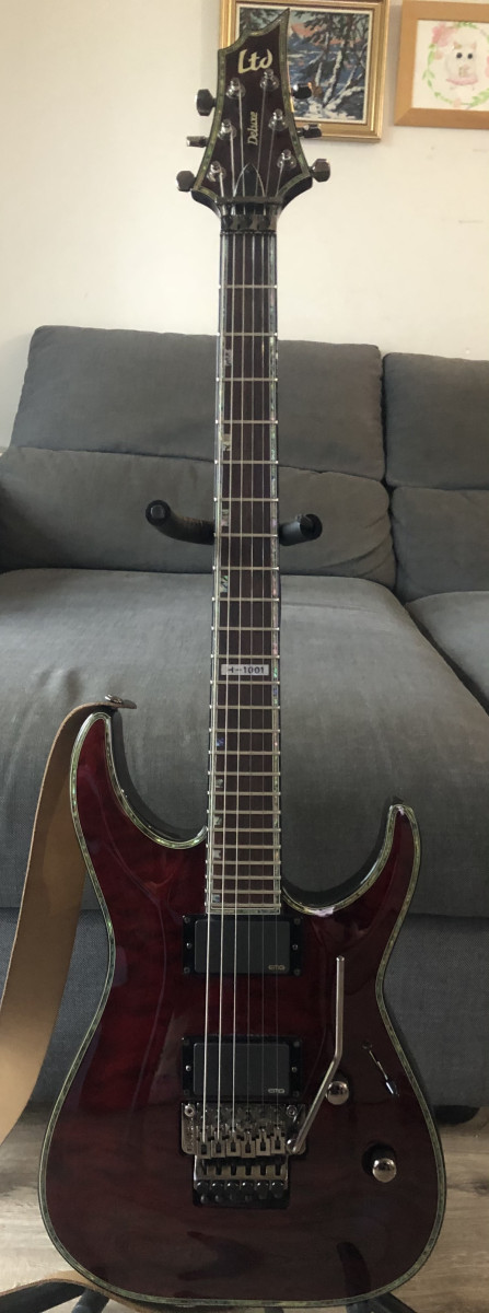 ESP-LTD H1001 FR Deluxe Black Cherry de segunda mano por 750 € en ...