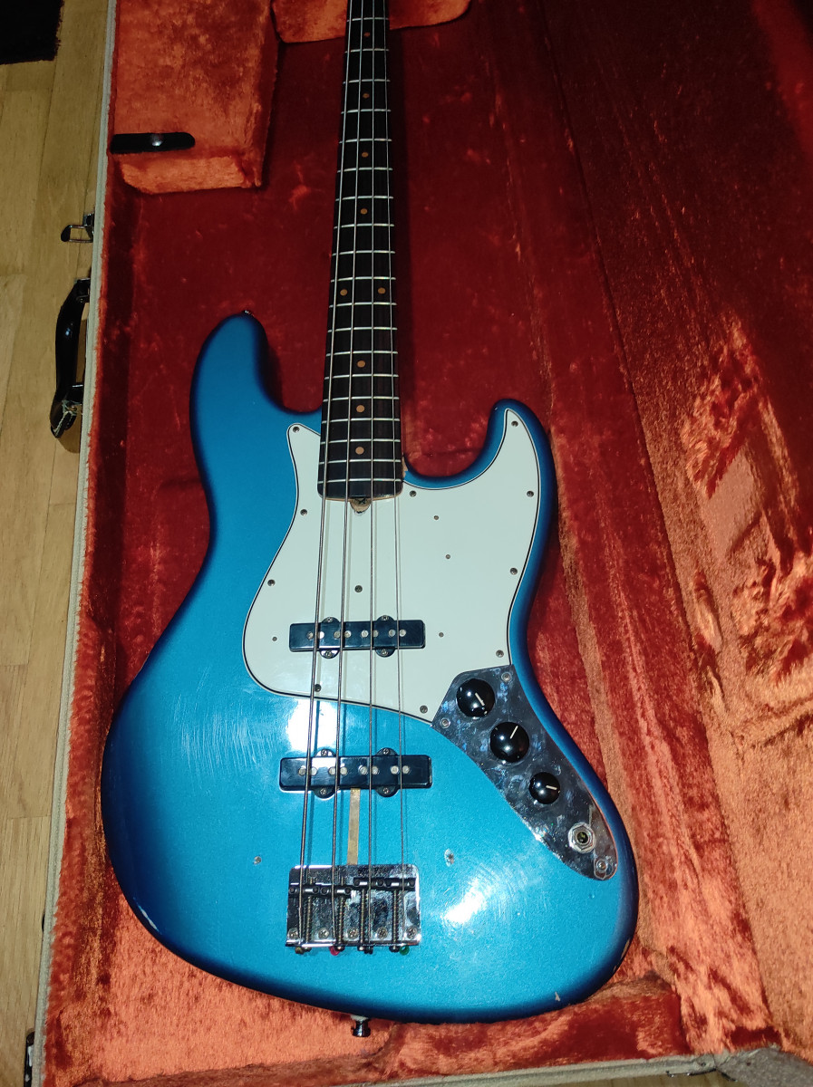 vendo cambio fender jazz bass american deluxe 64 de segunda mano por 1500 €  en Madrid | Guitarristas.info