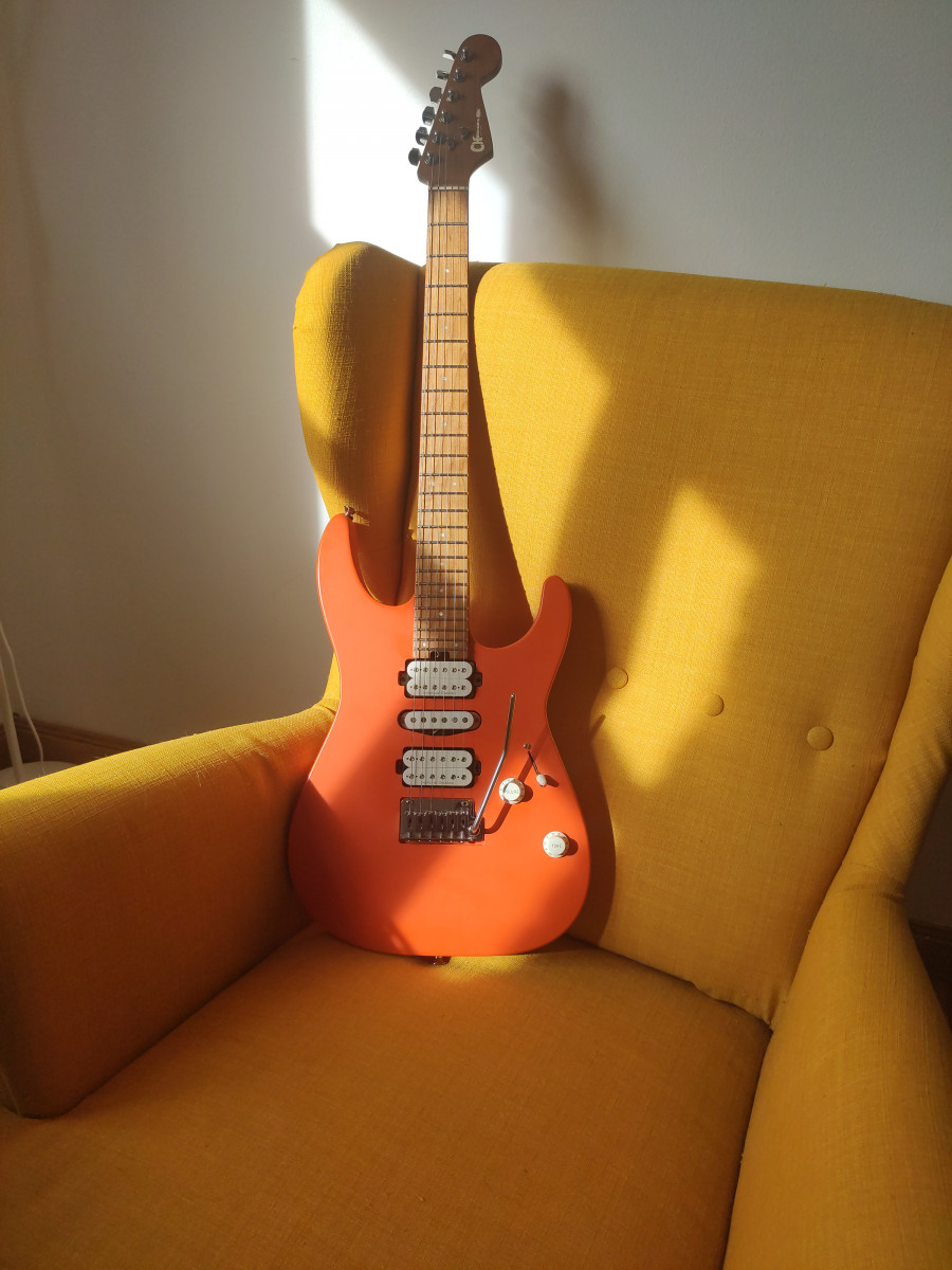 Charvel pro mod on sale dk24 orange