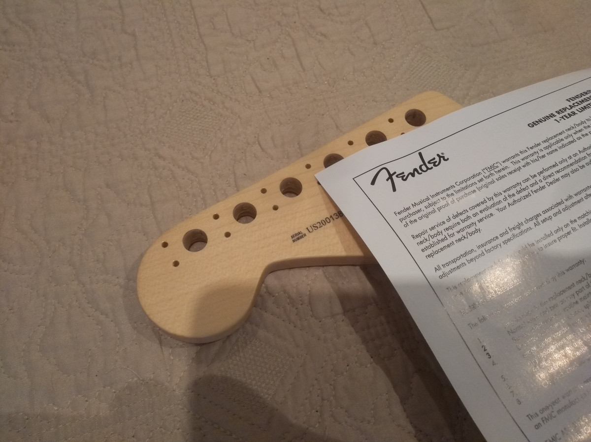 Vendo Mastil original Fender Stratocaster made in USA. Nuevo a estrenar de  segunda mano por 525 € en Bizkaia | Guitarristas.info