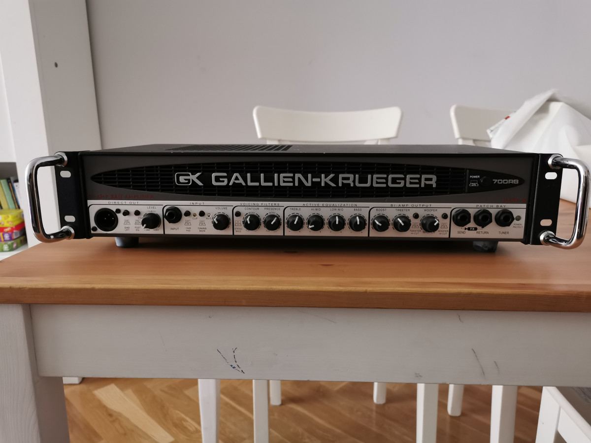 GallienKrueger 700RBII de segunda mano por 600 € en Madrid Hispasonic