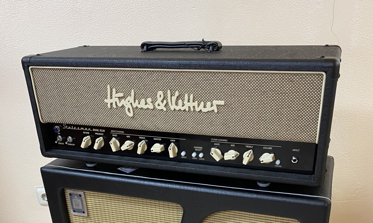 Hughes & Kettner Statesman El34 con flightcase de segunda mano por