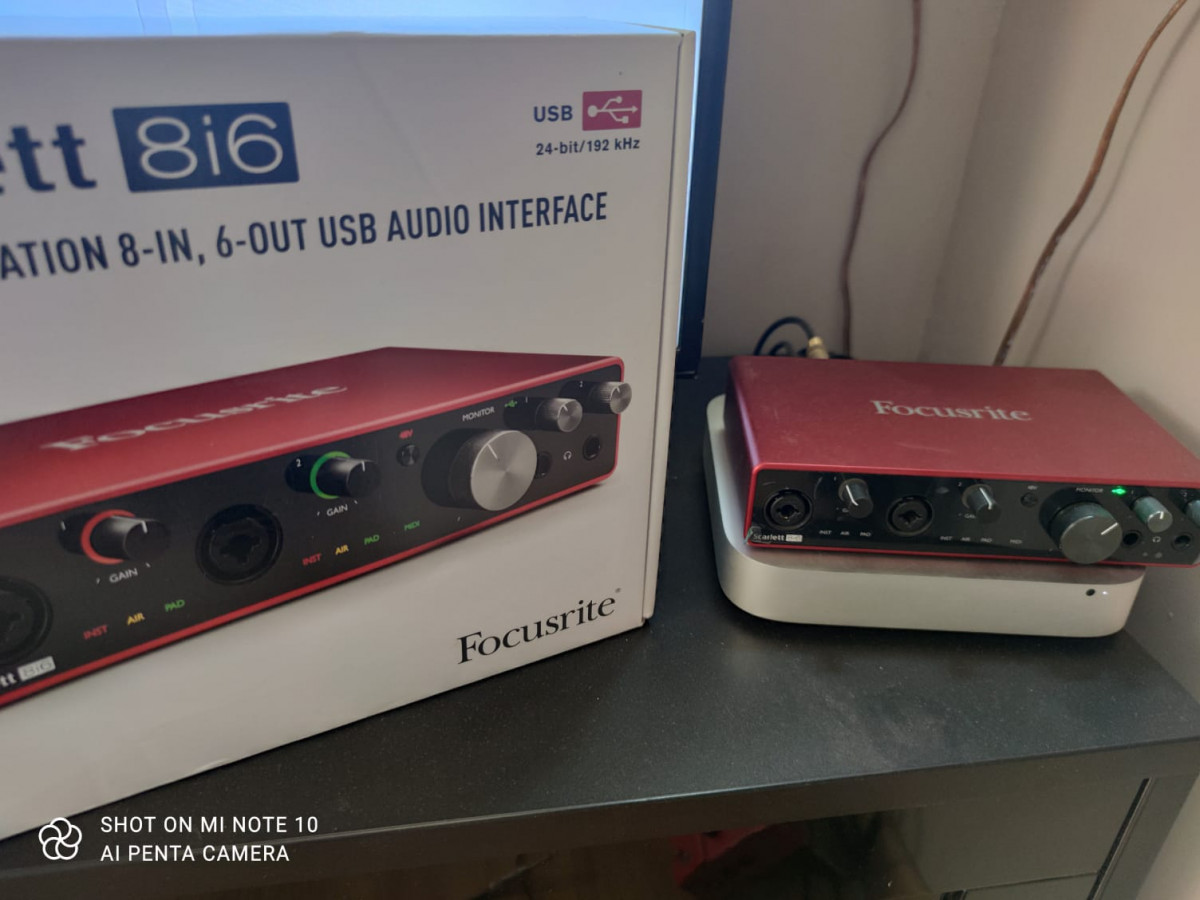 Focusrite Scarlett 8i6 De 3gen De Segunda Mano Por 149 En Sevilla