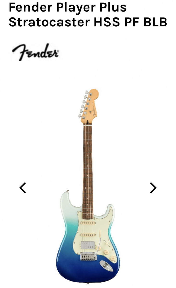 Fender Player Strato MN Buttercream | Guitarras Eléctricas 