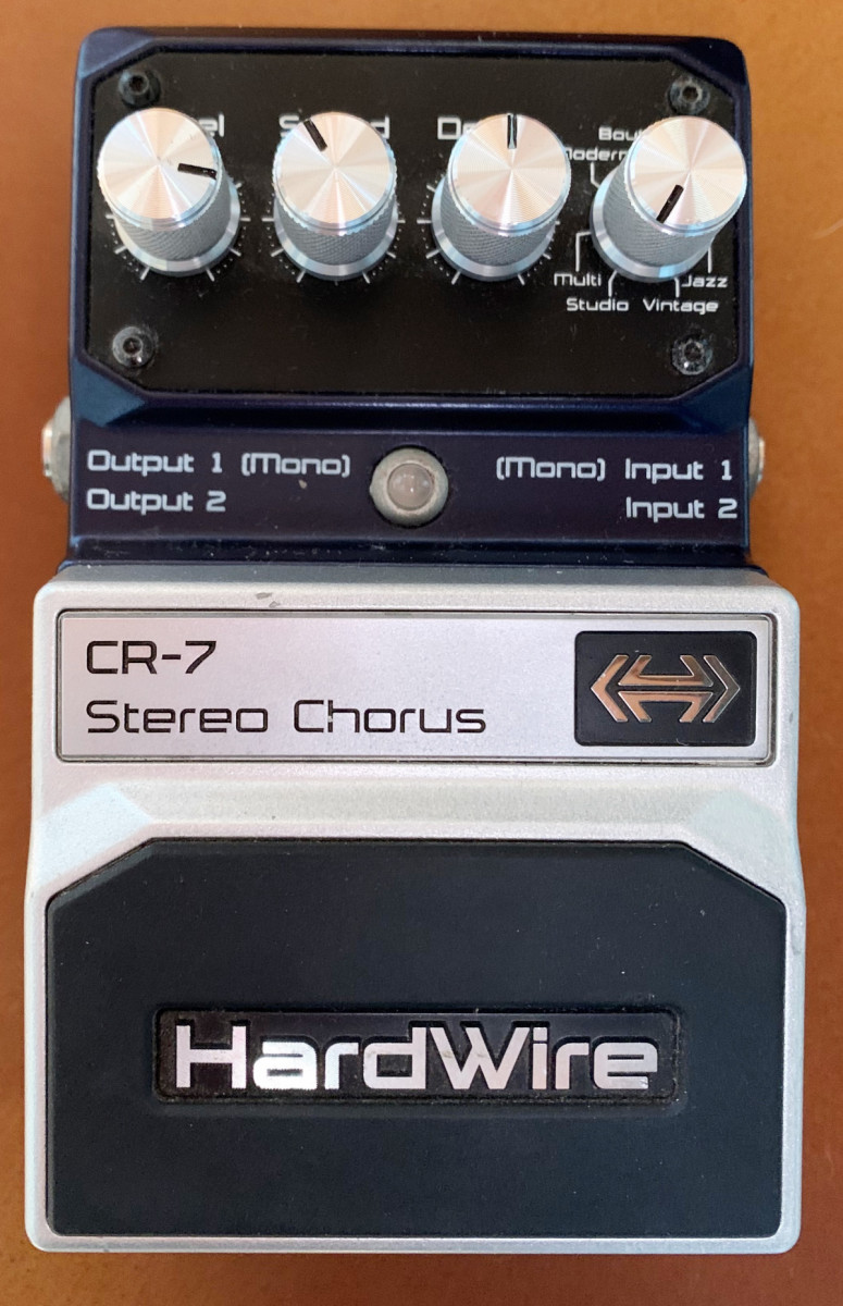 Digitech Hardwire cr7 stereo chorus de segunda mano por 70 € en Girona |  Guitarristas