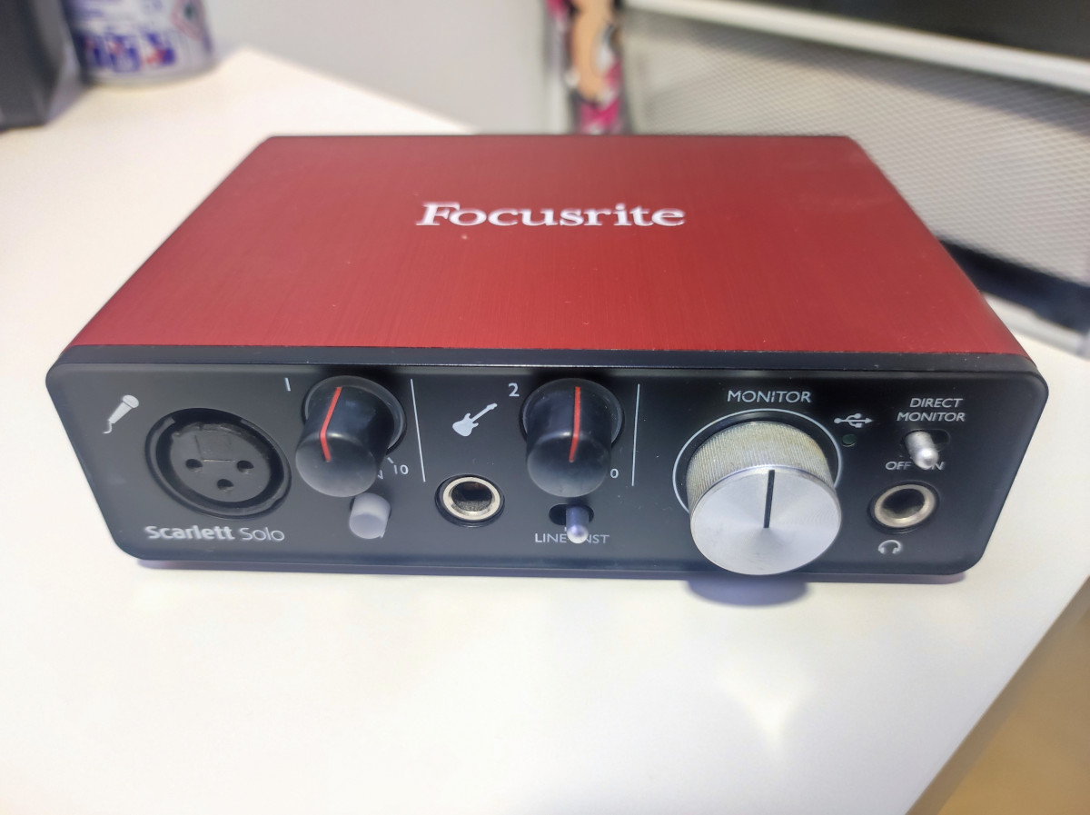 Focusrite Scarlett Solo 2nd gen de segunda mano por 46 € en Cádiz ...