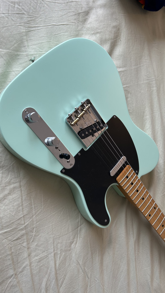 Fender Telecaster Vintera 50 Modified Surf Green De Segunda Mano Por 720 € En Barcelona