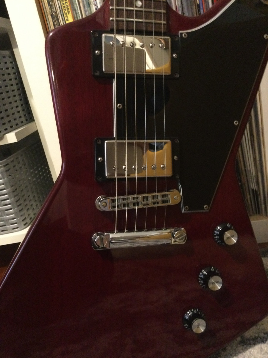 Cambio: Gibson Explorer Cherry 1998 en Gipuzkoa | Guitarristas.info