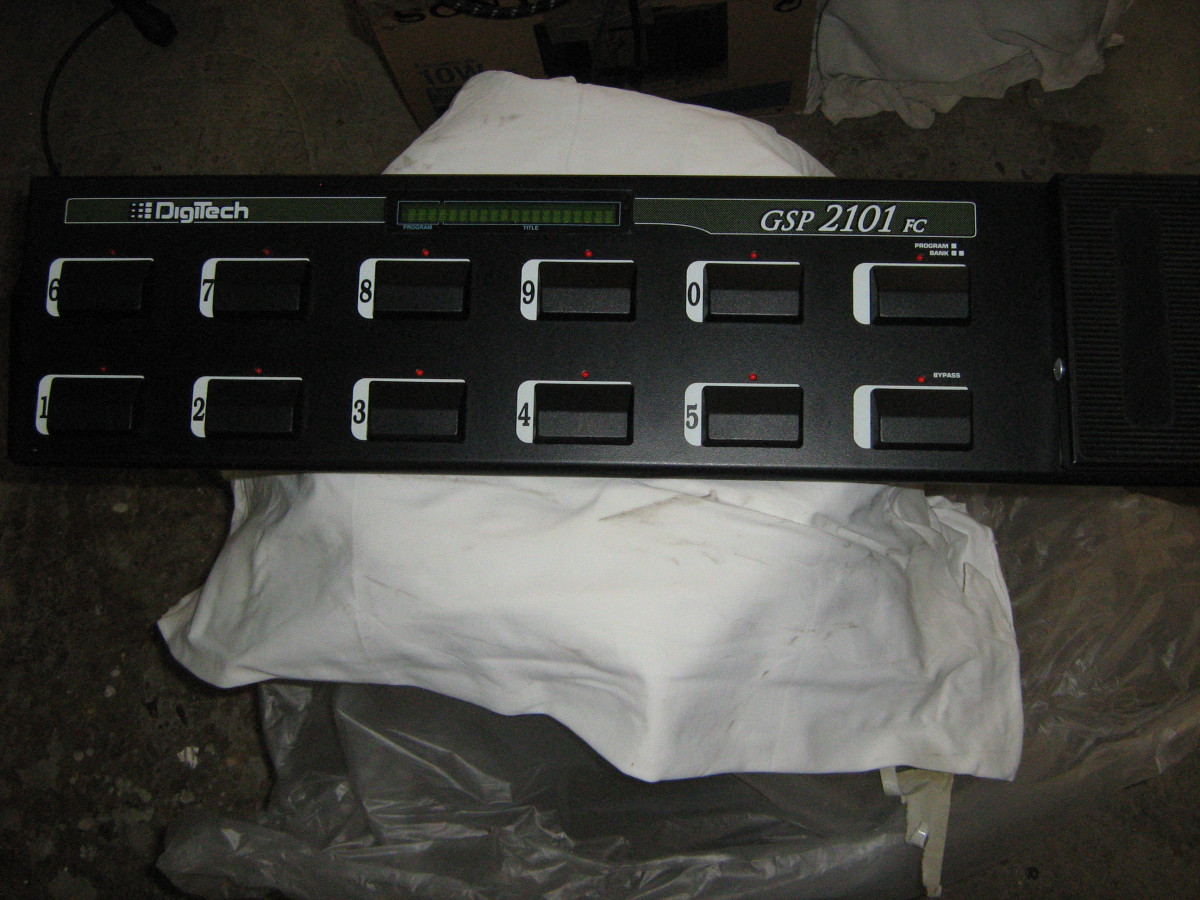 digitech gsp 2101 ARTIST PEDALERA GSP 2101 FC de segunda mano por 340