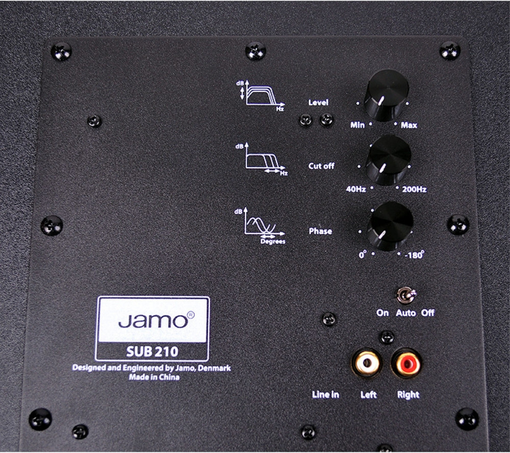 Subwoofer HIFI 200w Jamo SUB 210 NEGRO. Precintado. 2 años garantía. de