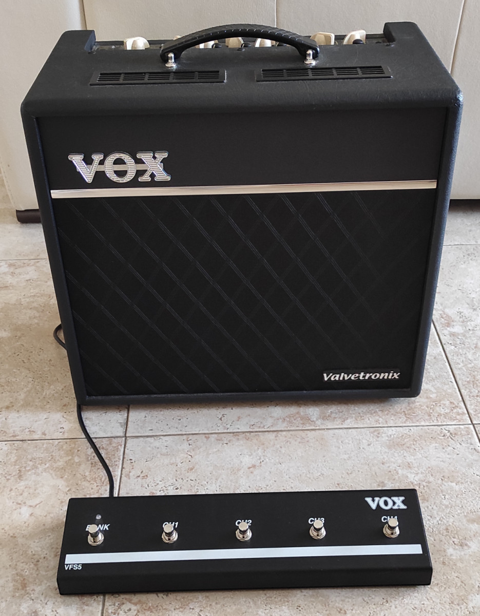 Amplificador Vox Vt 80+ Y Footswitch 8 Bancos - Comprá en San Juan