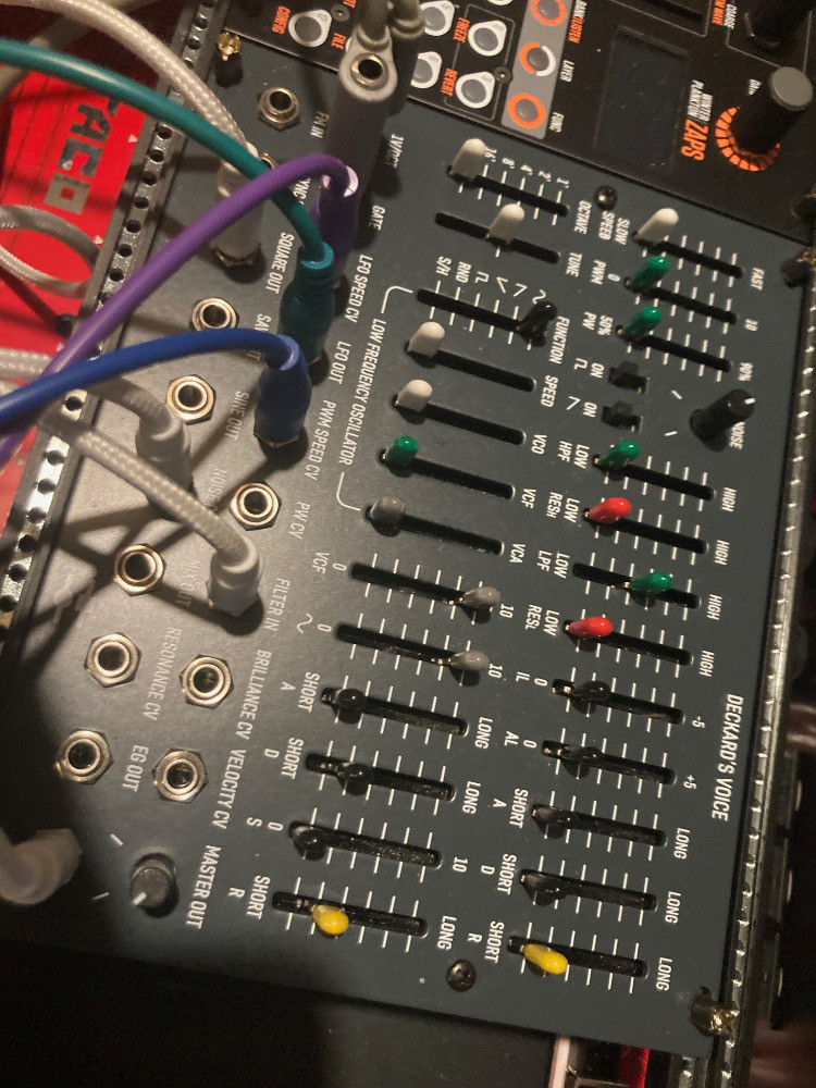 Gijs Gieskes Oscillatoscope2E モジュラーシンセ