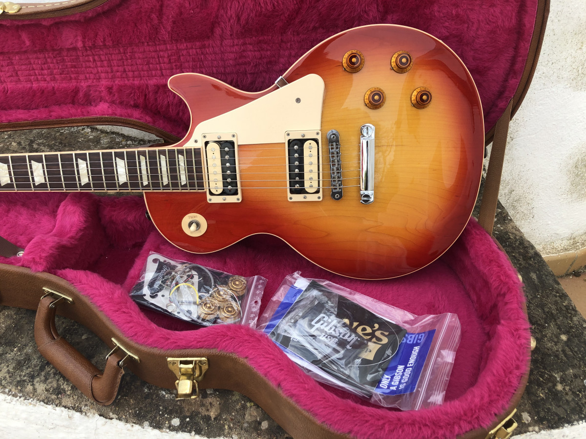 Gibson les paul traditional plaintop limited edition de segunda mano