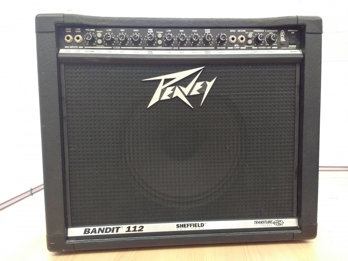 Peavey Bandit 112 Solo Series 80-Watt 1x12 Guitar Combo 1980s | Reverb