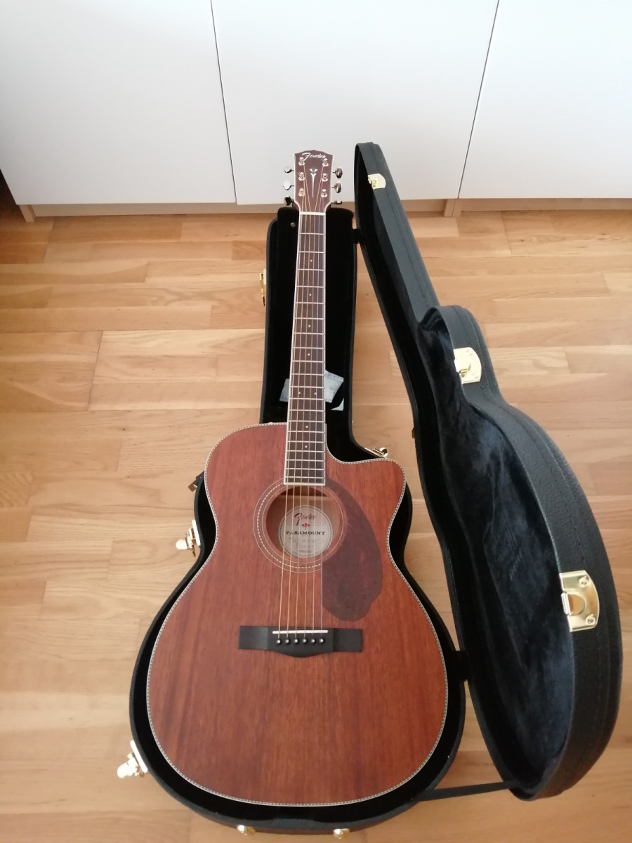 Guitarra acustica Fender PM-3C All Mahogany (Nueva) de segunda mano por 399  € en Barcelona | Guitarristas.info
