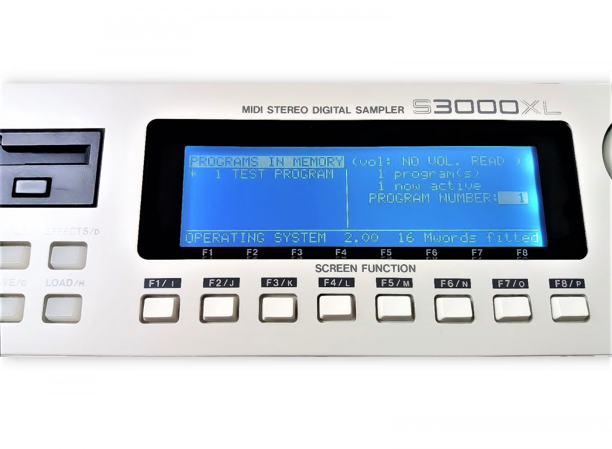 AKAI サンプラー S3000XL 32MB アカイ 動作品 希少