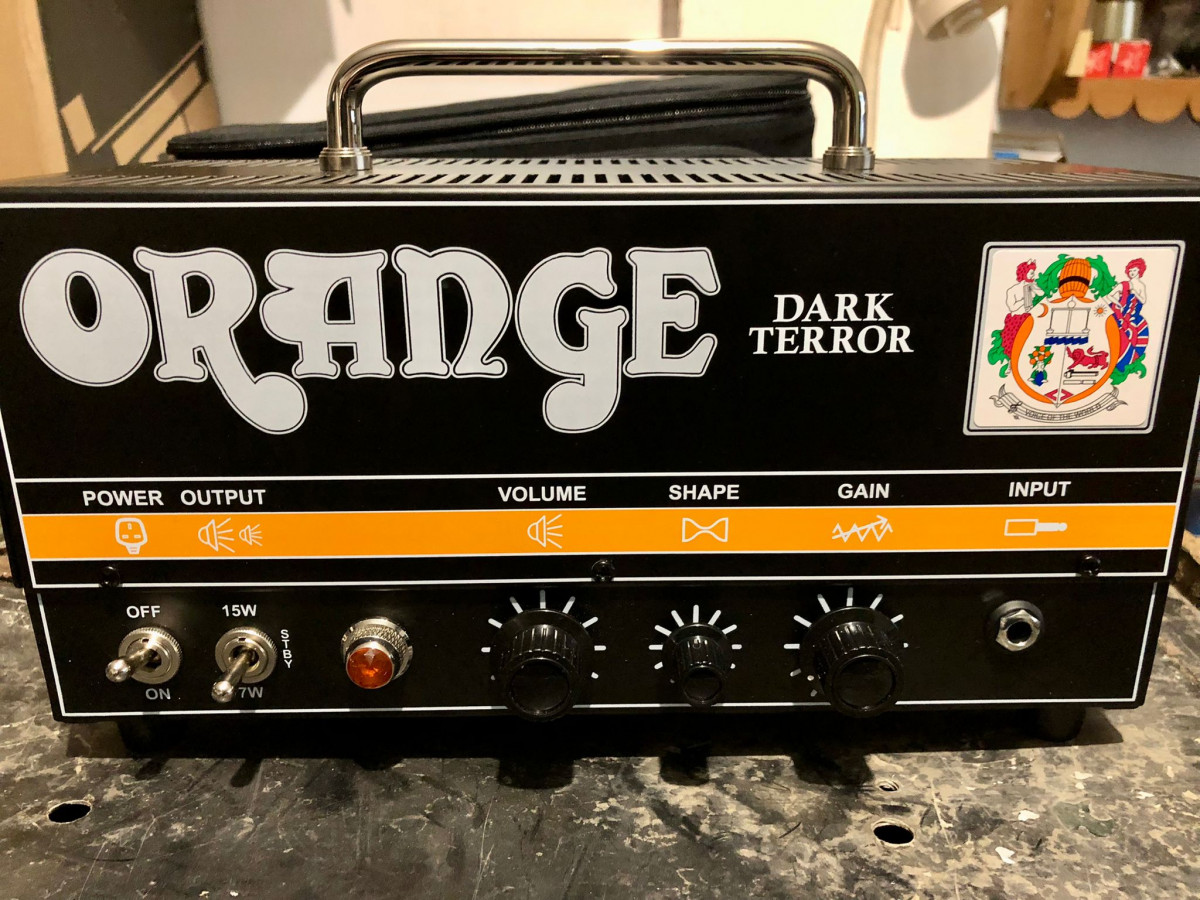 Cabezal Orange Dark Terror, 15/7 watios, con funda original, envio incluido  de segunda mano por 310 € en Jaén | Guitarristas.info