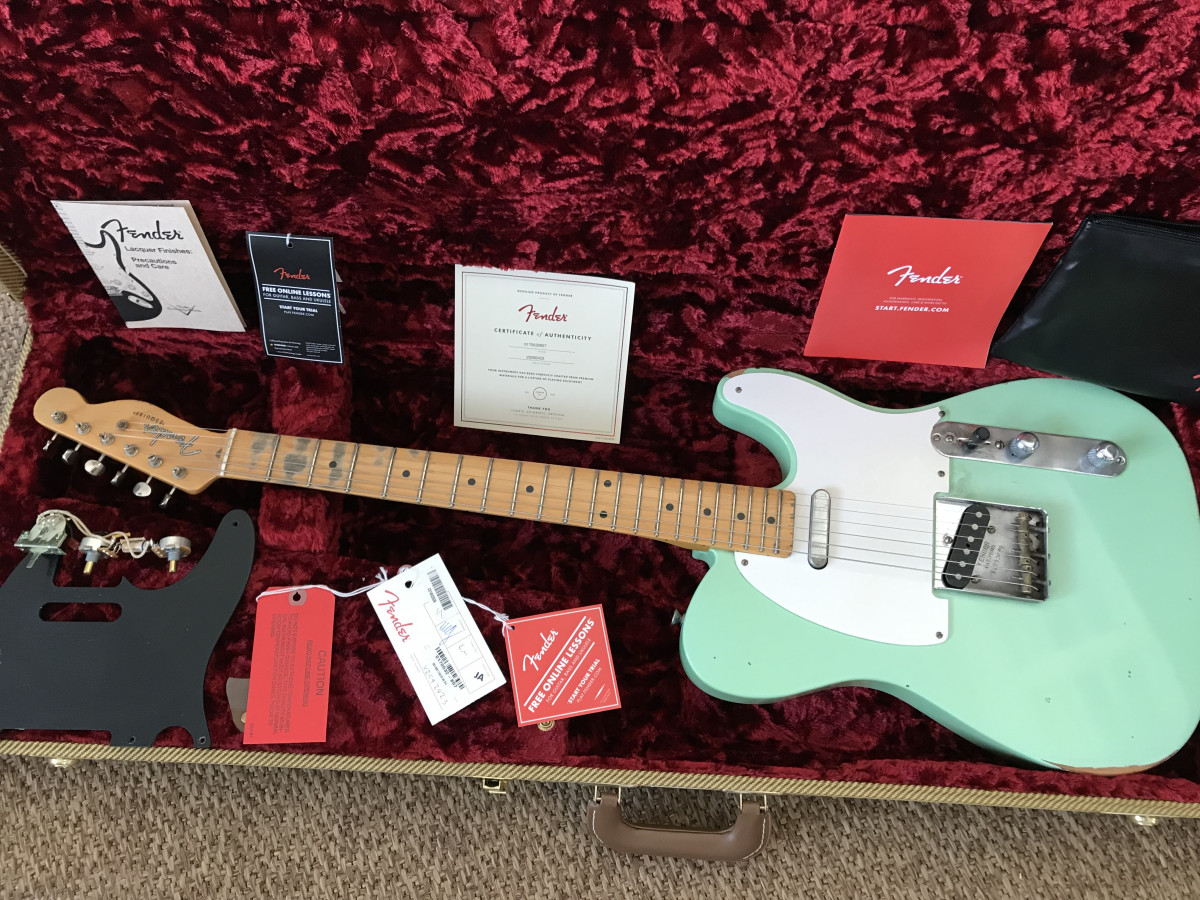 Fender Telecaster Esquire 70th anniversary USA 2021 (MODS) de segunda