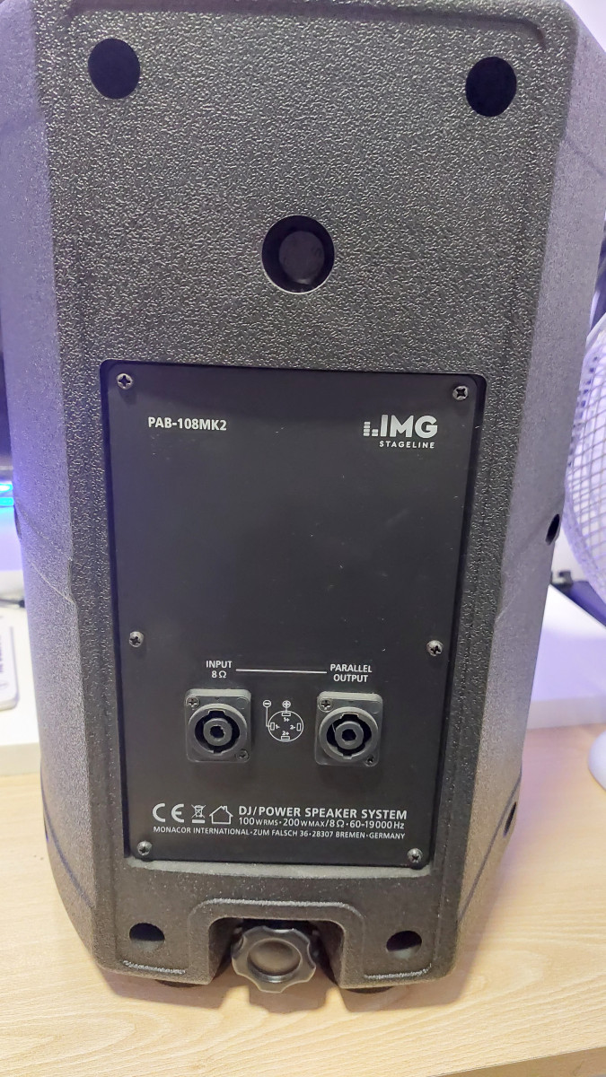 MONACOR PAST-550 Support Mural Pour Enceinte 15kg (Unité