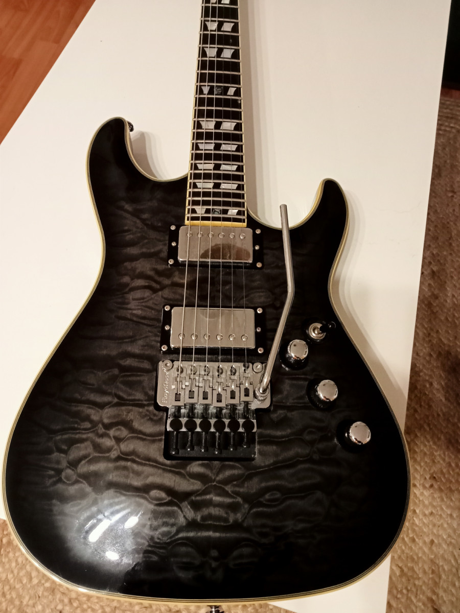 schecter c1 custom fr