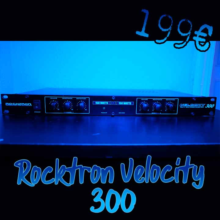 Etapa de potencia (Power amp) - Rocktron Velocity 300 de segunda