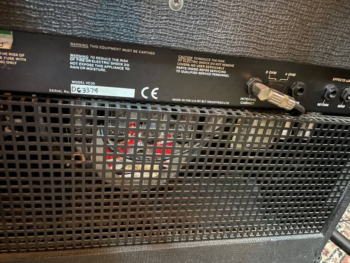 Ampli guitarra Laney VC30 válvulas de segunda mano por 300 € en