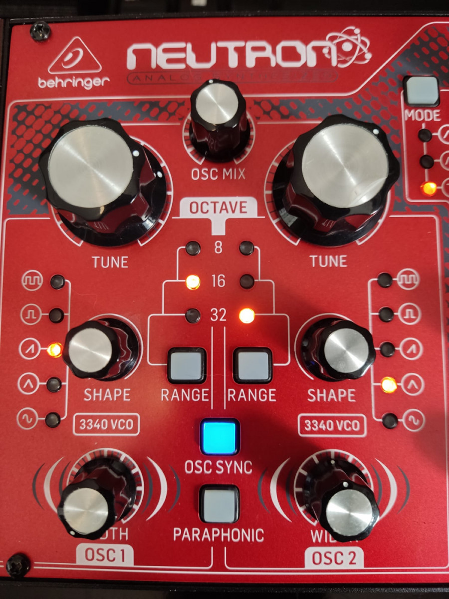 Behringer Neutron de segunda mano por 225 € en Zaragoza | Hispasonic