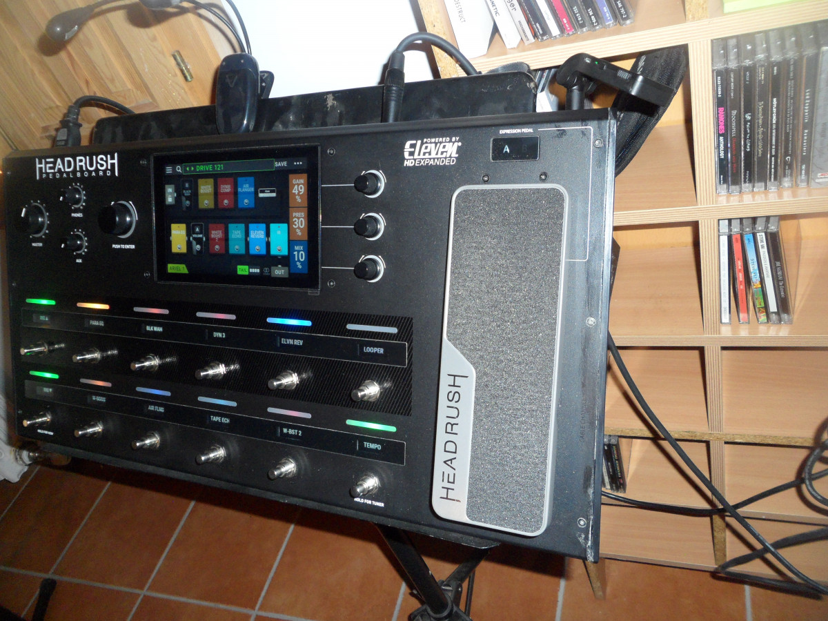 Pedalera HEADRUSH pedalboard de segunda mano por 600 € en Teruel