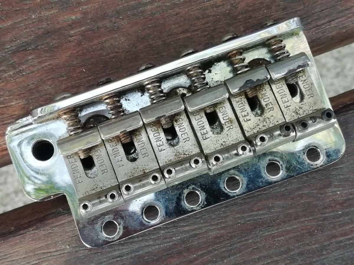 Juego De 6 Resortes Para Puente Trémolo De Guitarra Fender | Originales, Color Negro, Metal Resistente
