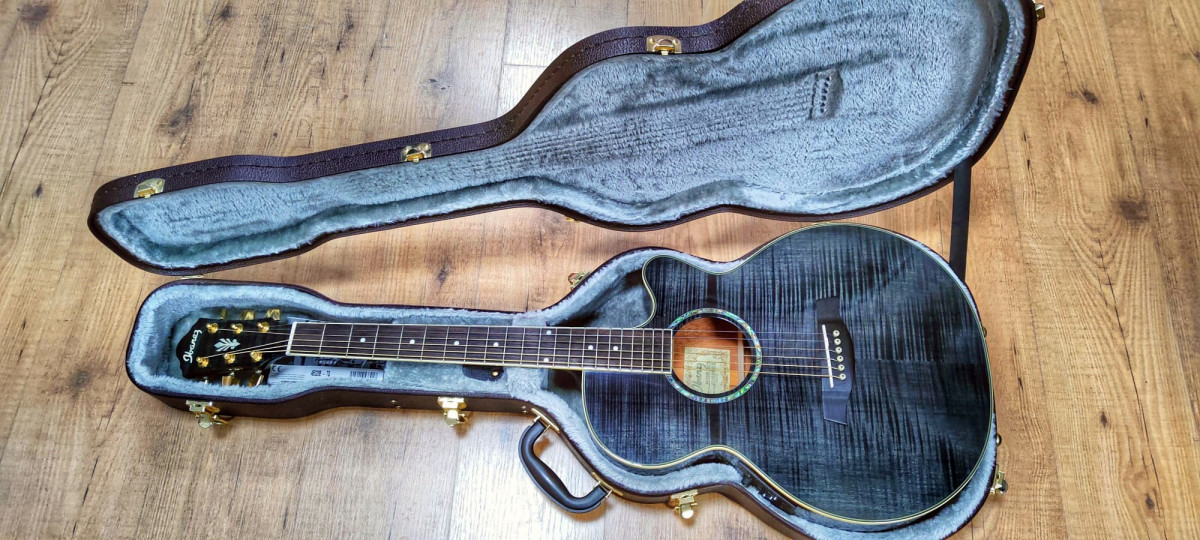 Guitarra Electroacústica Ibanez AEG 20E TG Junbo de segunda mano por 149 €  en Murcia | Guitarristas.info