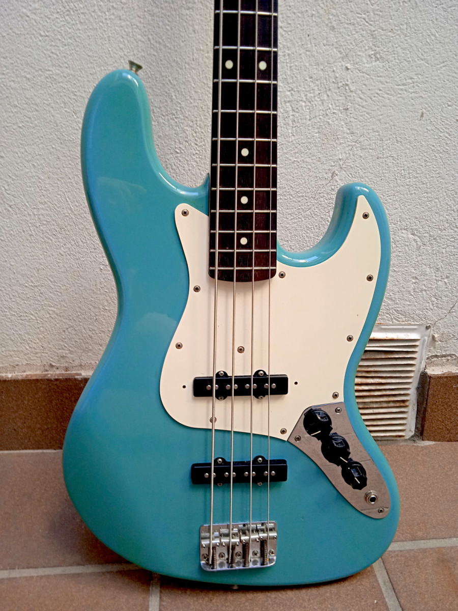 Super-precio! 1993-94 Fender Jazz Bass Japan en California Blue de segunda  mano por 950 € en Madrid | Guitarristas.info