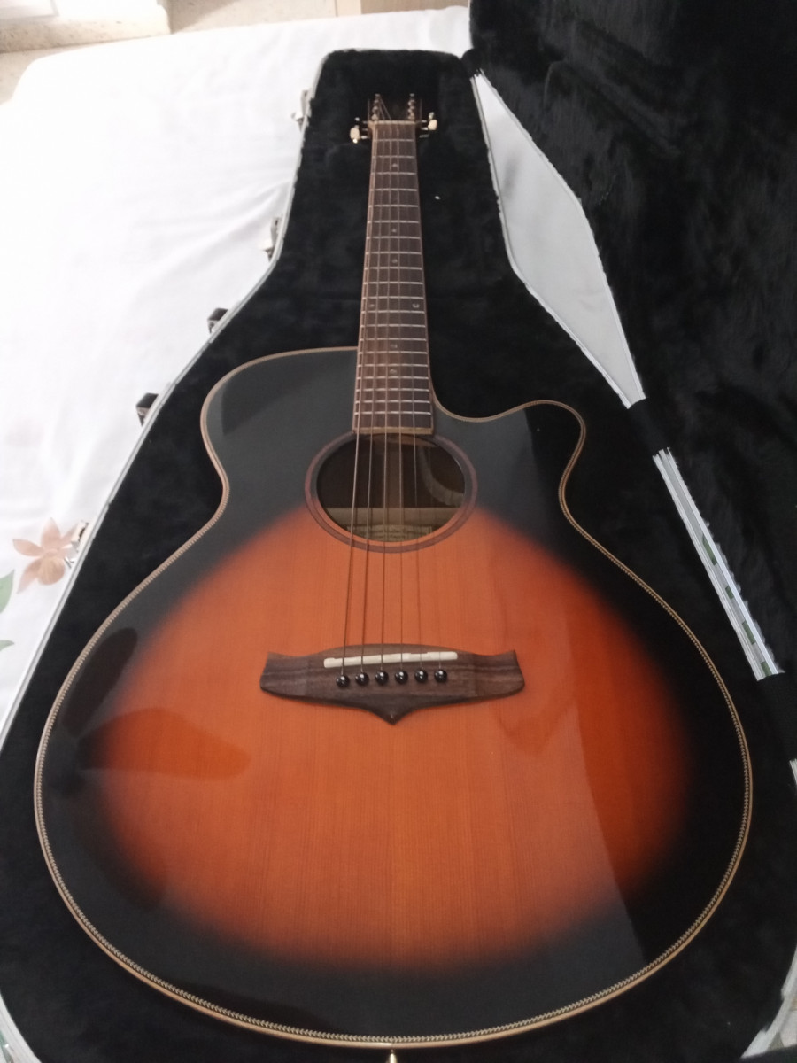 Guitarra electroacústica Tanglewood TGRSF CE VS de segunda mano por 160 €  en Cádiz | Guitarristas.info