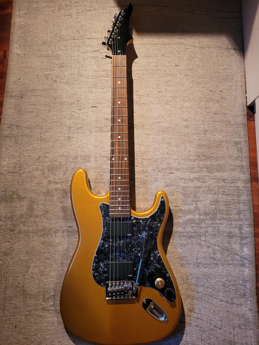 Guitarra Electrica Activa Tipo Stratocaster de segunda mano por 80 € en  Gipuzkoa | Guitarristas.info