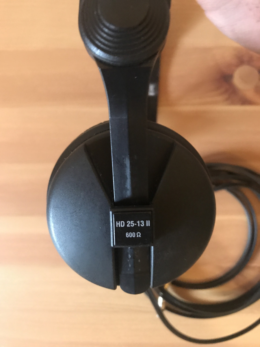 Sennheiser HD25 13-II 600 ohm de 