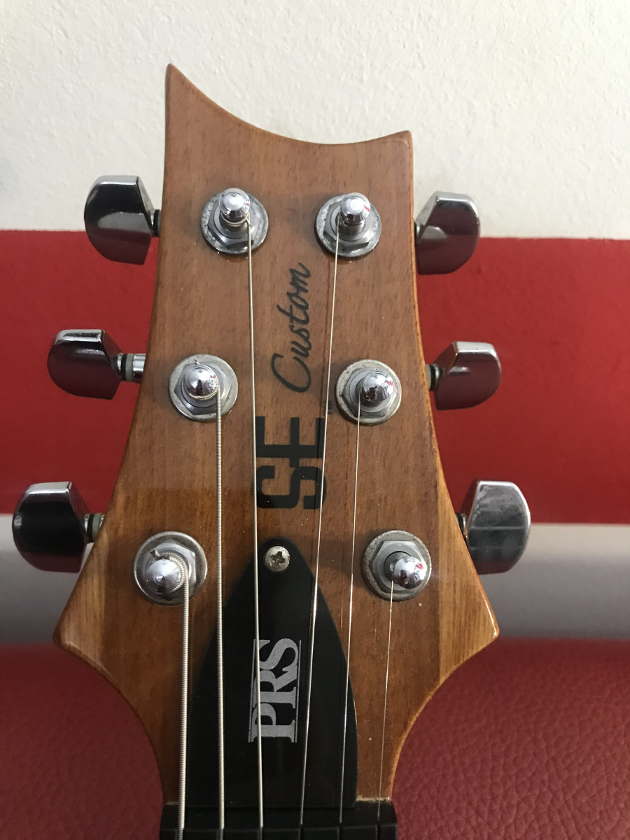 PRS SE custom22 2020 GOTOH ペグ コンデンサ交換-