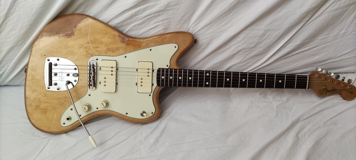 Cambio: /Vendo Jazzmaster partscaster gold relic. en Murcia |  Guitarristas.info