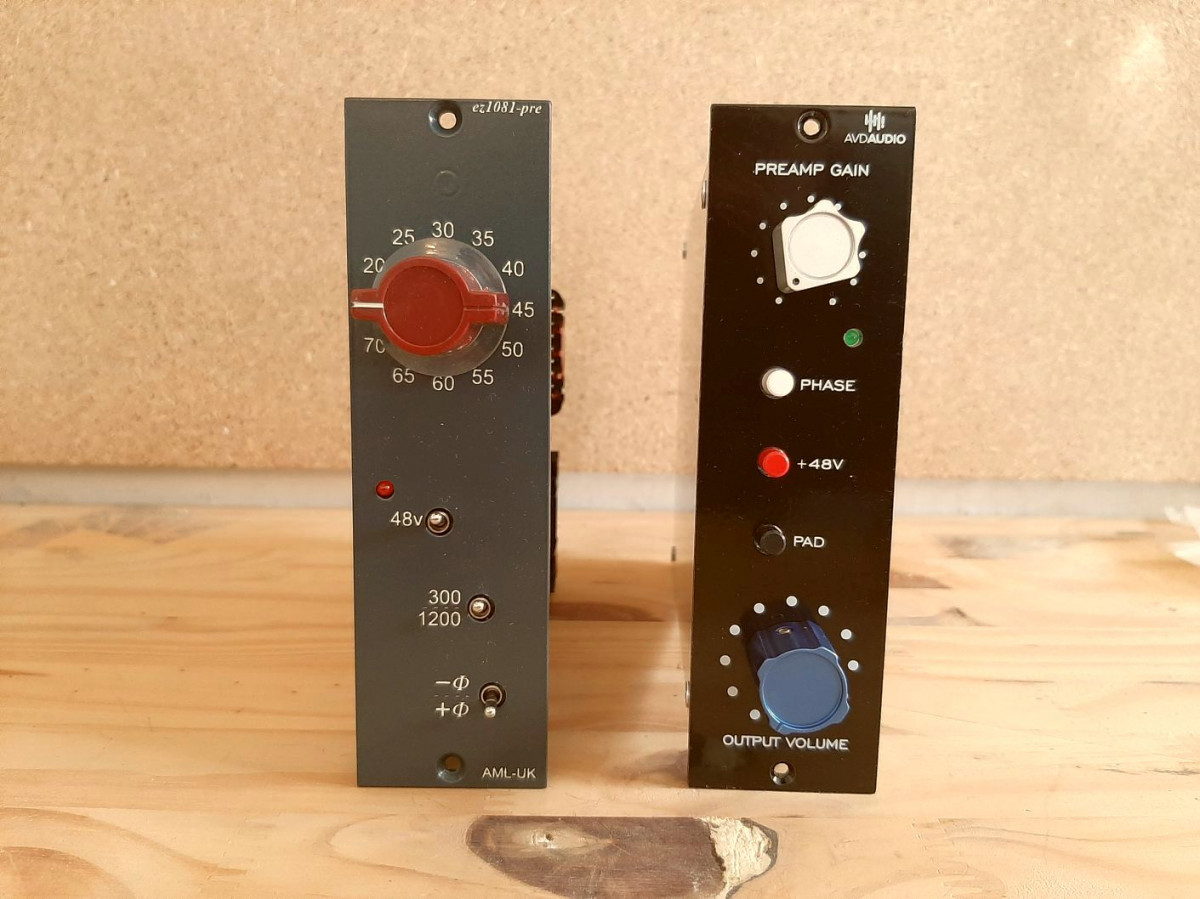 Dual preamp serie 500 (NEVE + API clone) de segunda mano por 1000 € en