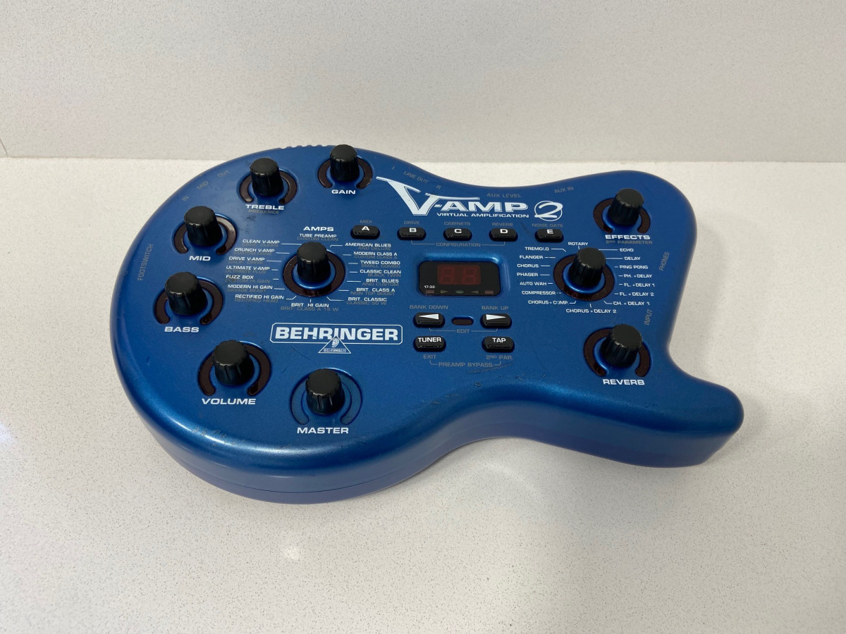 Procesador De Modelado Y Multiefectos Behringer V Amp 2 De Segunda Mano Por 60 En Girona Guitarristas