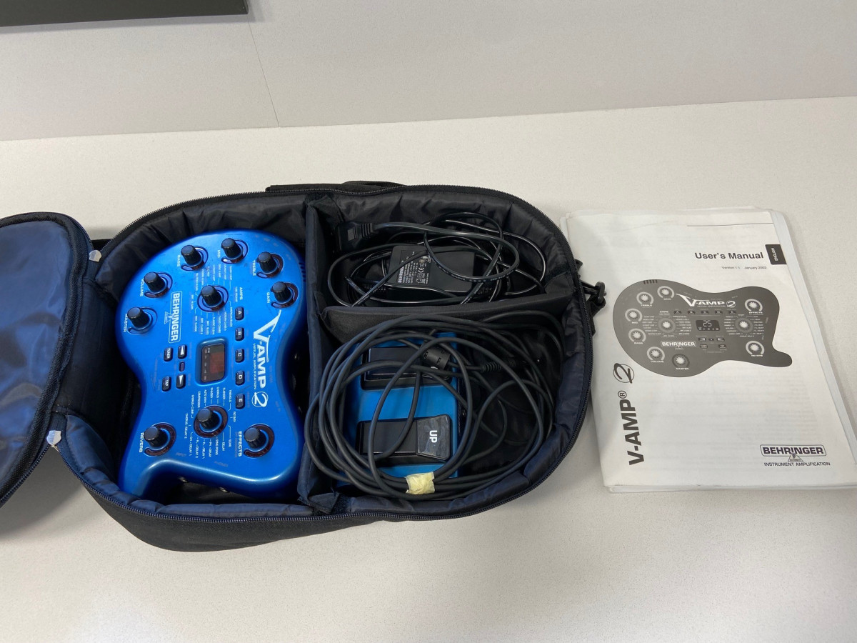 Procesador De Modelado Y Multiefectos Behringer V Amp 2 De Segunda Mano Por 60 En Girona Guitarristas Procesador De Modelado Y Multiefectos Behringer V Amp 2 De Segunda Mano Por 60 En Girona Guitarristas