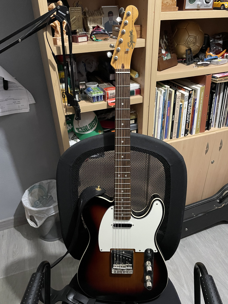 Telecaster Squier Classic Vibe Custom Mejorada_REBAJA de segunda mano por  365 € en Sevilla | Guitarristas