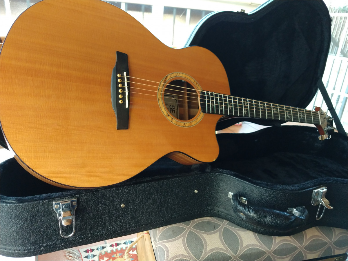 PRS SE Angelus Alex Lifeson Thinline (acústica) de segunda mano por 460 €  en Madrid | Guitarristas.info